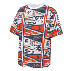 Detroit Tigers Outerstuff Youth All-Over Pennant T-Shirt - MLB