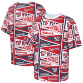 Washington Nationals Outerstuff Youth All-Over Pennant T-Shirt - MLB