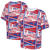 Philadelphia Phillies Outerstuff Youth All-Over Pennant T-Shirt - MLB