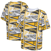 Pittsburgh Pirates Outerstuff Youth All-Over Pennant T-Shirt - MLB