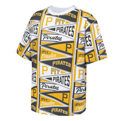 Pittsburgh Pirates Outerstuff Youth All-Over Pennant T-Shirt - MLB