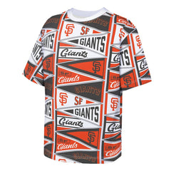 San Francisco Giants Outerstuff Youth All-Over Pennant T-Shirt - MLB