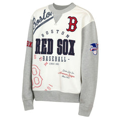 Boston Red Sox Outerstuff Youth Big League Power Hit Fleece Sweatshirt - MLB