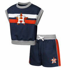 Houston Astros Outerstuff Youth Big League Short Stop T-Shirt & Shorts Set - MLB