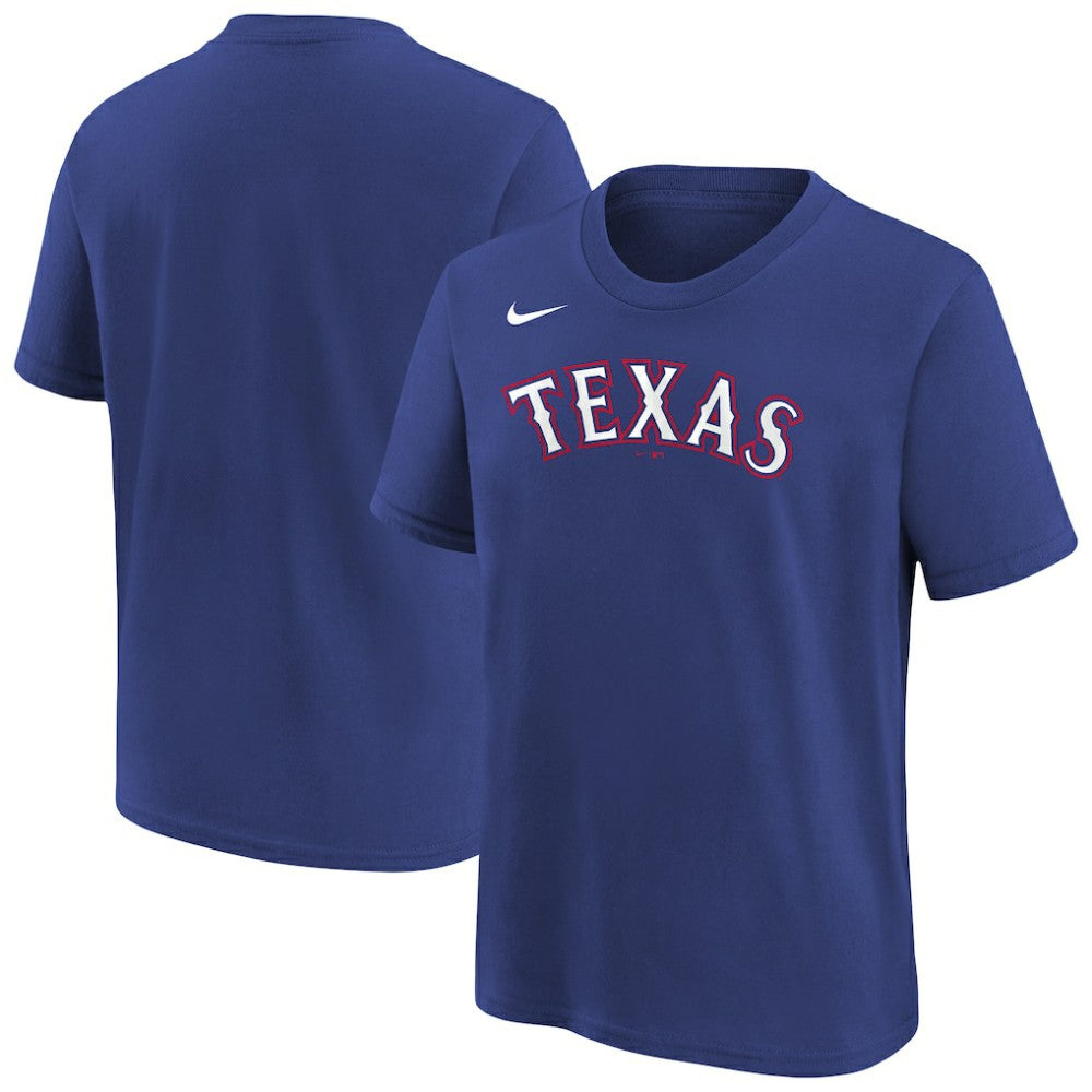 Texas Rangers Nike Youth Wordmark T-Shirt - MLB