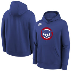 Chicago Cubs Nike Youth Club Fleece Hoodie - MLB
