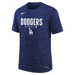 Los Angeles Dodgers Nike Youth Authentic Collection Velocity Dri-FIT T-Shirt - MLB