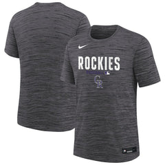 Colorado Rockies Nike Youth Authentic Collection Velocity Dri-FIT T-Shirt - MLB