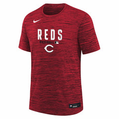Cincinnati Reds Nike Youth Authentic Collection Velocity Dri-FIT T-Shirt - MLB