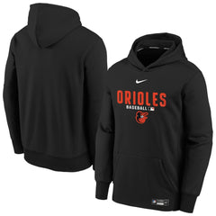 Baltimore Orioles Nike Youth Authentic Collection Therma-FIT Hoodie - MLB