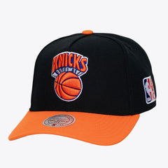 New York Knicks Hardwood Classics Legendary Away Pro-Pinch Adjustable Hat Black - NBA