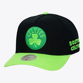 Boston Celtics Hardwood Classics Legendary Away Pro-Pinch Adjustable Hat Black - NBA