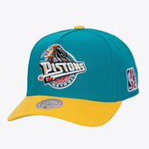 Detroit Pistons Hardwood Classics Legendary Away Pro-Pinch Adjustable Hat Teal - NBA
