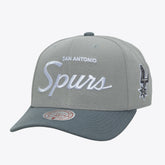 San Antonio Spurs Thunderstorm Head Coach Pro Crown Snapback Hat Gray - NBA