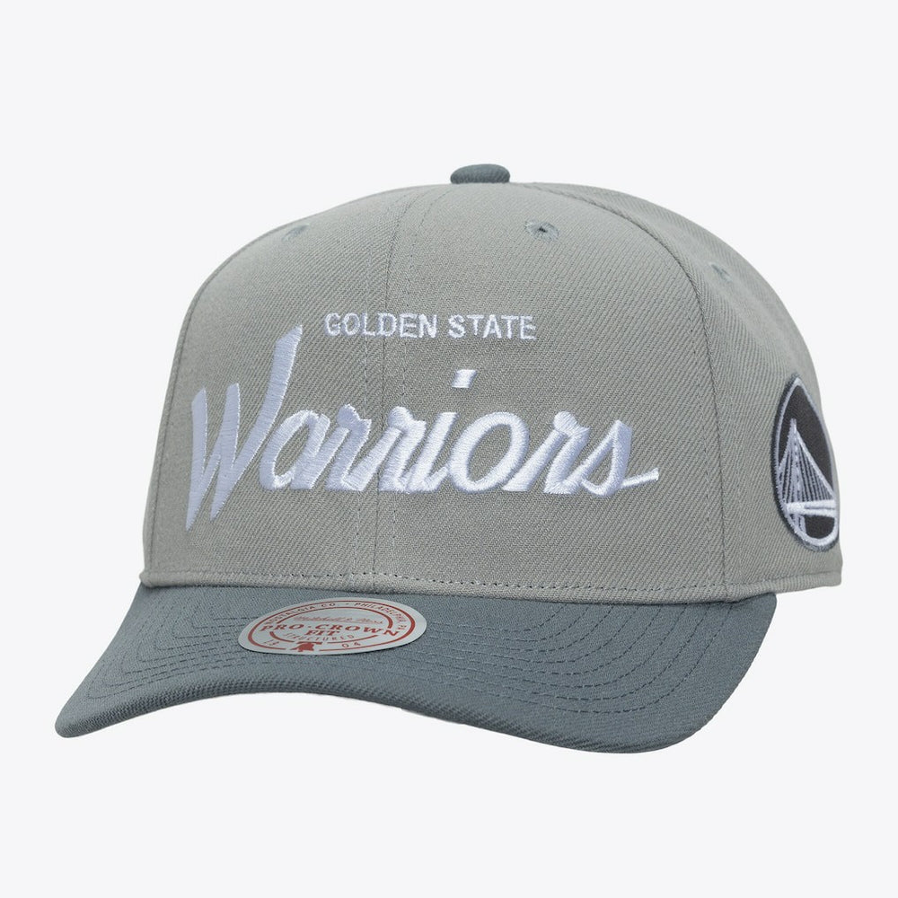 Golden State Warriors Thunderstorm Head Coach Pro Crown Snapback Hat Gray - NBA