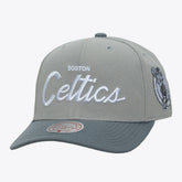 Boston Celtics Thunderstorm Head Coach Pro Crown Snapback Hat Gray - NBA