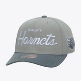 Charlotte Hornets Thunderstorm Head Coach Pro Crown Snapback Hat Gray - NBA