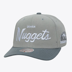 Denver Nuggets Thunderstorm Head Coach Pro Crown Snapback Hat Gray - NBA