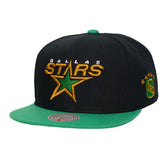 Dallas Stars Mitchell & Ness Legendary Away Snapback Hat - Black - NHL