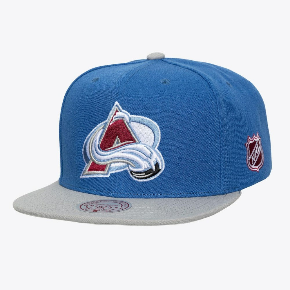 Colorado Avalanche Mitchell & Ness Legendary Home Snapback Hat - Blue - NHL