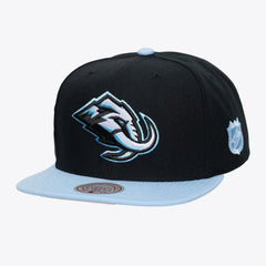 Utah Mammoth Mitchell & Ness Legendary Home Snapback Hat - Black - NHL