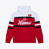 San Francisco 49ers Head Coach Hoodie Scarlet | Mitchell & Ness