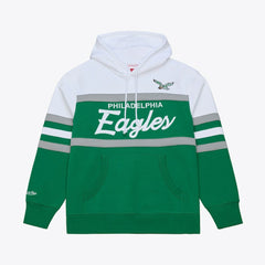 Philadelphia Eagles Head Coach Hoodie Kelly Green | Mitchell & Ness