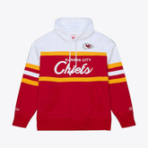 Kansas City Chiefs Head Coach Hoodie Red | Mitchell & Ness