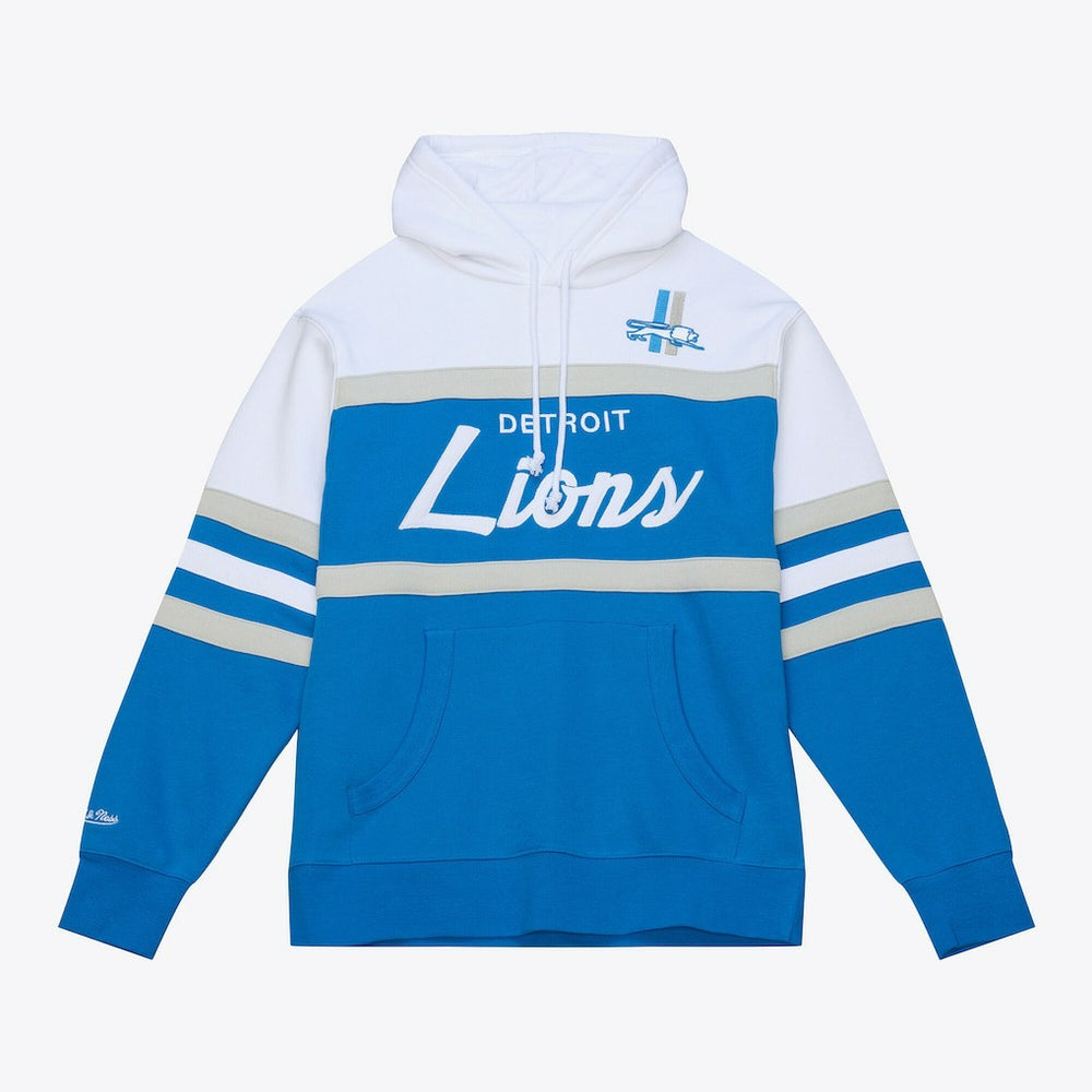 Detroit Lions Head Coach Hoodie Blue | Mitchell & Ness