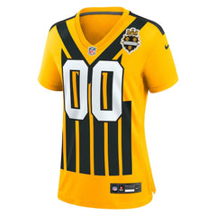 Pittsburgh Steelers Women's Alternate 1933 Throwback Game Custom Jersey Gold | Nike for Sale