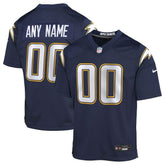 Los Angeles Chargers Youth Alternate Super Chargers Game Custom Jersey Navy | Nike for Sale