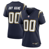 Los Angeles Chargers Women's Alternate Super Chargers Game Custom Jersey Navy | Nike for Sale