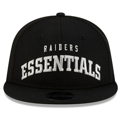 Las Vegas Raiders New Era x Fear of God x NFL 9FIFTY Snapback Hat Black | NFL