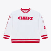 Kansas City Chiefs Arctic Fleece Sweatshirt White | Mitchell & Ness