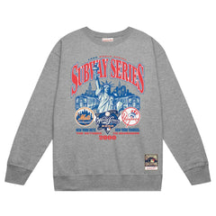 New York Yankees vs. New York Mets Mitchell & Ness 2000 World Series Pullover Sweatshirt - MLB