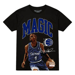 Penny Hardaway Orlando Magic Hardwood Classics Player Arch T-Shirt Black - NBA