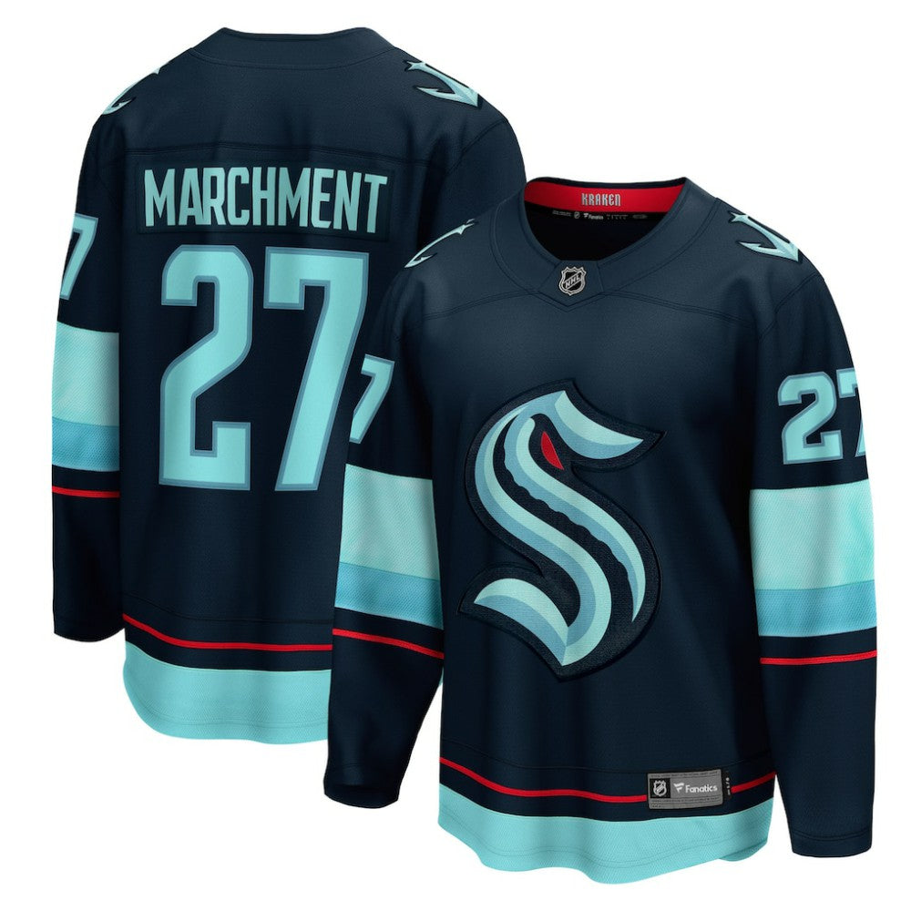 Mason Marchment Seattle Kraken Fanatics Home Breakaway Jersey - Deep Sea Blue - NHL