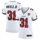 Antoine Winfield Jr. Tampa Bay Buccaneers Women's 50th Season Patch Game Jersey White | Nike for Sale