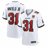 Antoine Winfield Jr. Tampa Bay Buccaneers 50th Season Patch Game Jersey White | Nike for Sale