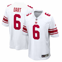 Jaxson Dart New York Giants Game Jersey White | Nike for Sale