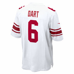 Jaxson Dart New York Giants Game Jersey White | Nike for Sale