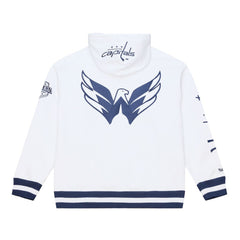 Washington Capitals Mitchell & Ness Arctic Fleece Hoodie - White - NHL