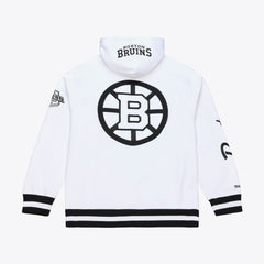 Boston Bruins Mitchell & Ness Arctic Fleece Hoodie - White - NHL