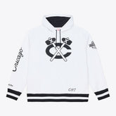 Chicago Blackhawks Mitchell & Ness Arctic Fleece Hoodie - White - NHL