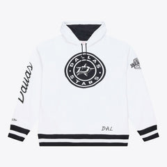 Dallas Stars Mitchell & Ness Arctic Fleece Hoodie - White - NHL