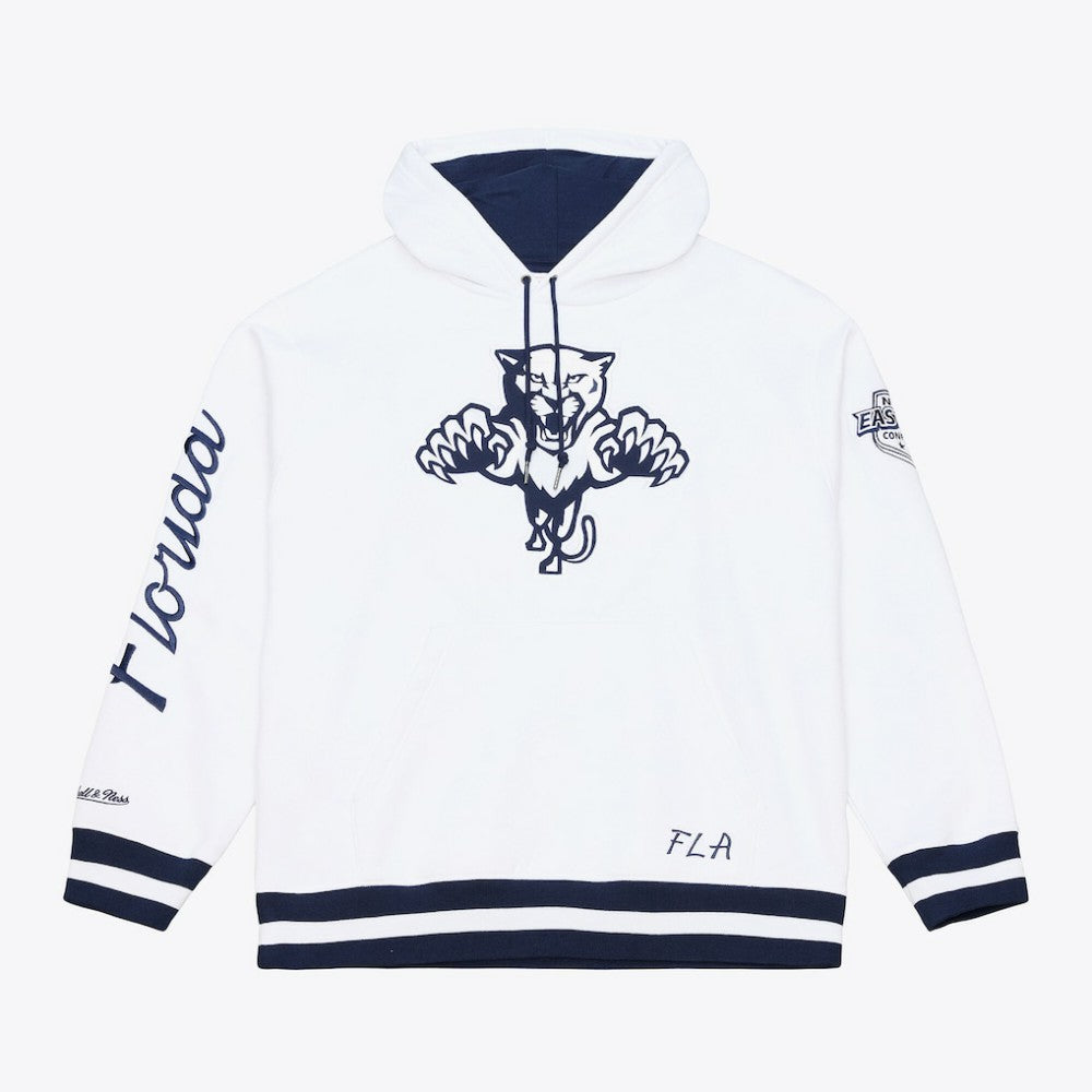 Florida Panthers Mitchell & Ness Arctic Fleece Hoodie - White - NHL
