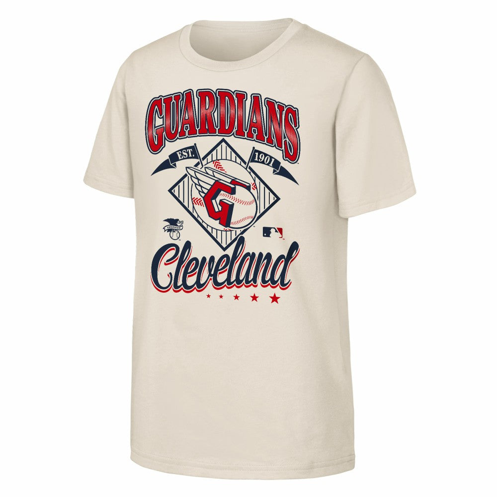 Cleveland Guardians Outerstuff Youth Triple Hit T-Shirt - MLB