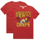 Kansas City Chiefs Homage NFL x Grateful Dead Tri-Blend T-Shirt Red | NFL