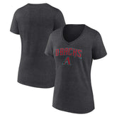 Arizona Diamondbacks Women's Team Lockup V-Neck T-Shirt - MLB