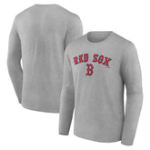 Boston Red Sox Team Lockup Long Sleeve T-Shirt - MLB